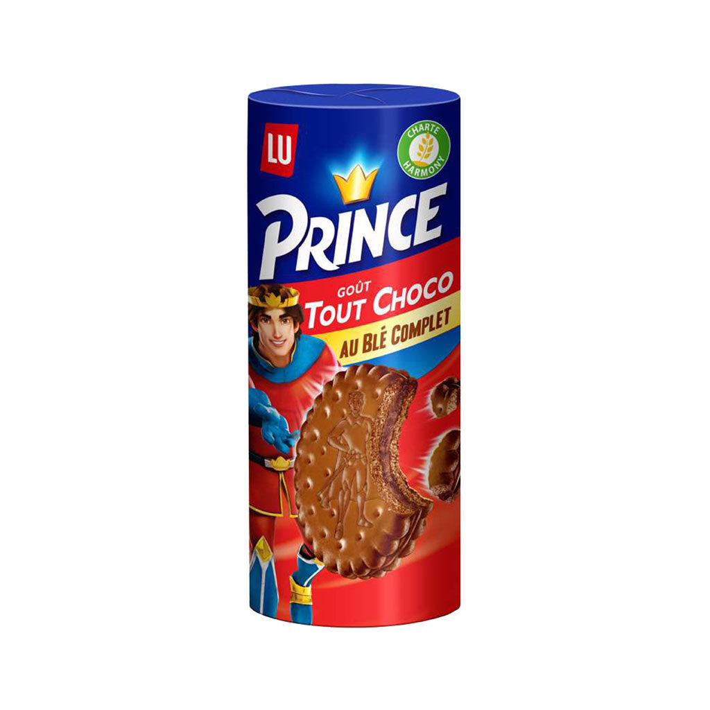 Biscuits goût chocolat au blé complet PRINCE