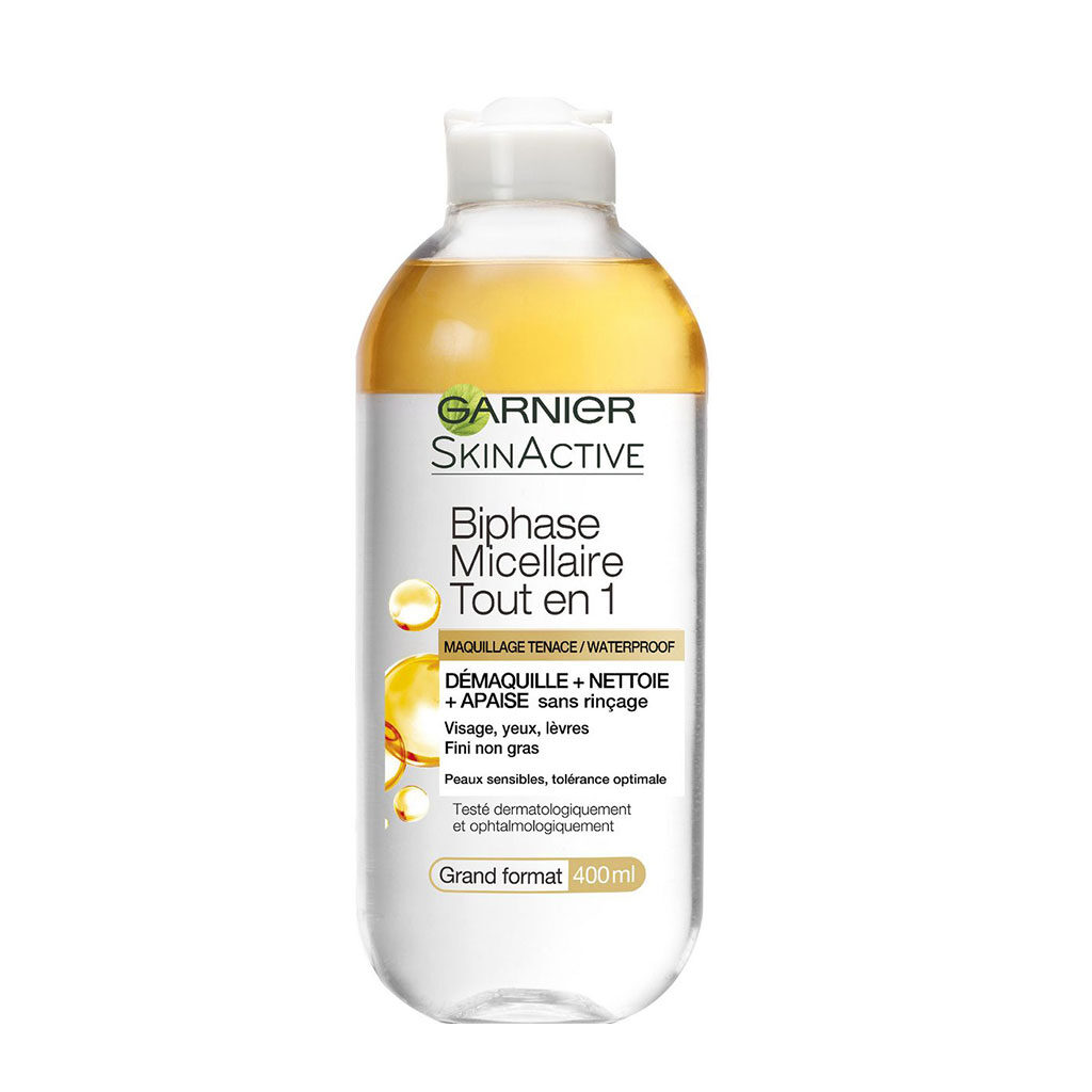 Lotion Micellaire Biphase Tout-en-1 GARNIER