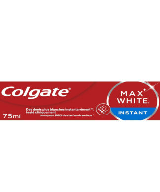 Dentifrice Blancheur Max White Instant COLGATE