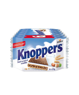 Biscuits lait & noisettes KNOPPERS