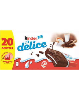 Gâteaux Cacao Fourré au Lait KINDER DELICE