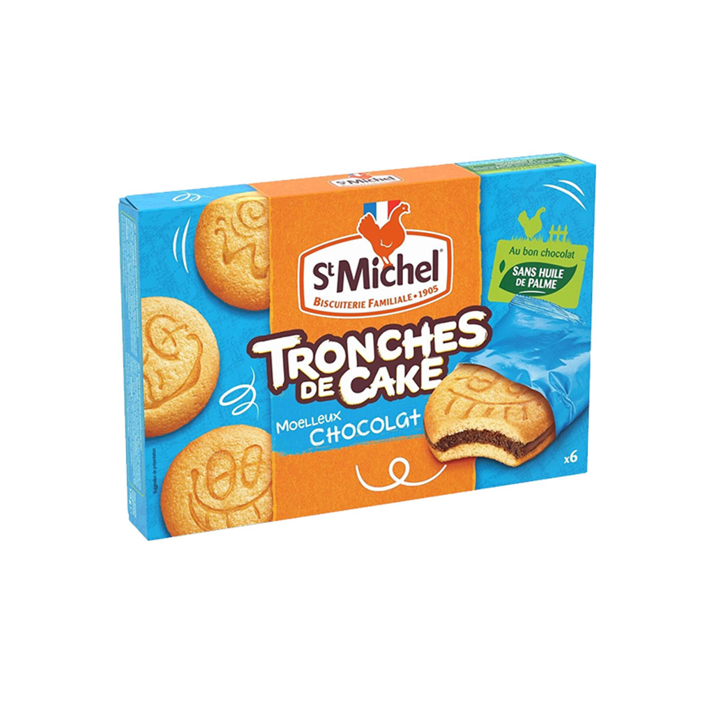 Gâteaux Tronches De Cake Moelleux Chocolat ST MICHEL