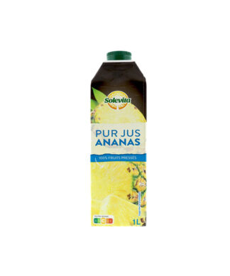 Pur jus d'ananas SOLEVITA
