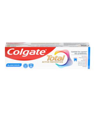 Dentifrice Total Active Prévention Blancheur COLGATE